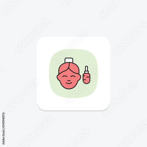 Face Serum, vector, pixel perfect, illustrator file