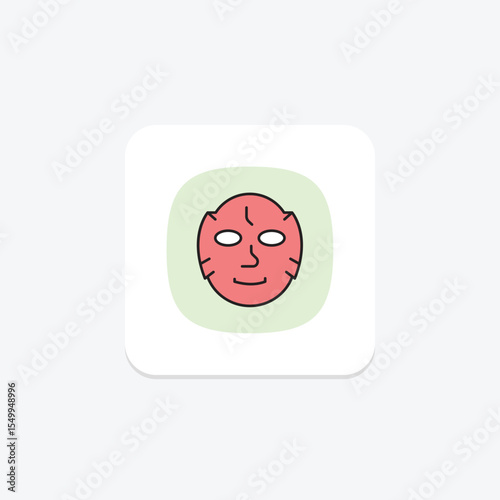 Sheet Mask, vector, pixel perfect, illustrator file