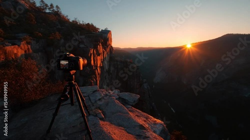 Capturing golden hour: A photographer's perspective of a breathtaking landscape view