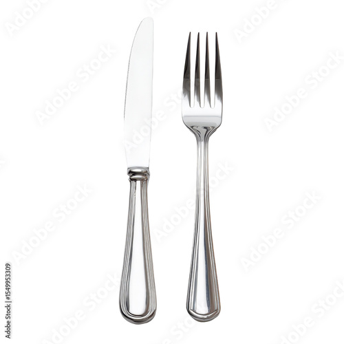Cutlery Knife and Fork Photo Stock PNG Transparent 