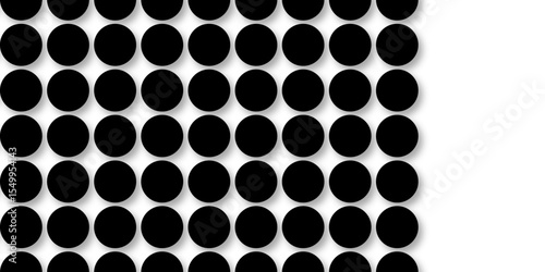 Black tiles wall. round marble textures, ball tiles. Top view pavement circle block black texture with seamless patterns floor background. Air Bubble wrap texture background. Textured Background.