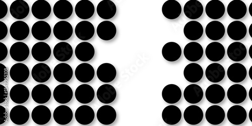 Black tiles wall. round marble textures, ball tiles. Top view pavement circle block black texture with seamless patterns floor background. Air Bubble wrap texture background. Textured Background.