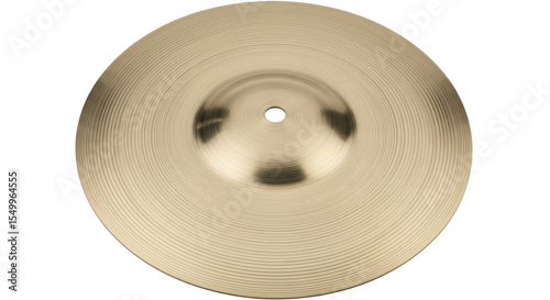Slika na platnu Isolated Golden Cymbal
