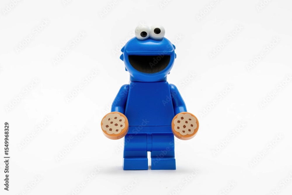 Fototapeta premium The Cookie Monster from Sesame Street