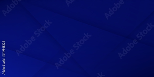 Blue vector abstract geometrical shape modern background
