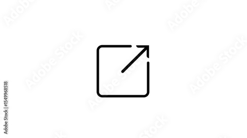 Simple black u shaped line drawing on a clean white background with rounded corners
