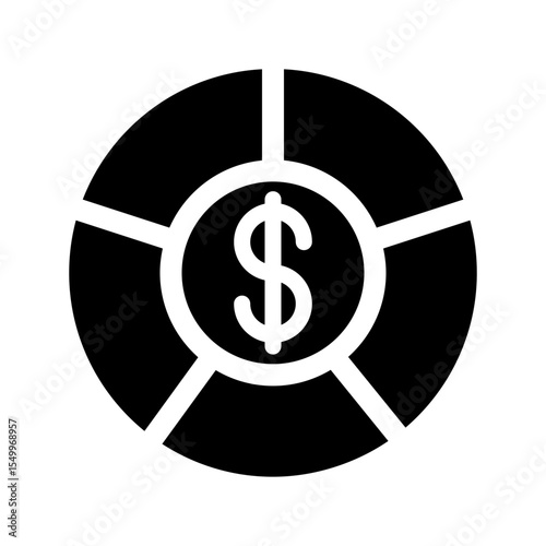 Money Pie svg icon