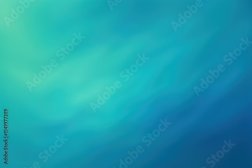 A tranquil abstract background with a smooth gradient of teal, turquoise, and blue hues, perfect for serene designs, digital art, or calming creative projects
