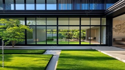 Modern Zen Garden House: Tranquil Luxury Home Design
