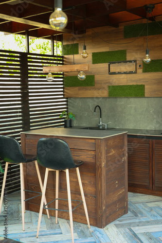 Outdoor kitchen design