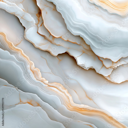 Smooth marble texture with flowing patterns and soft colors