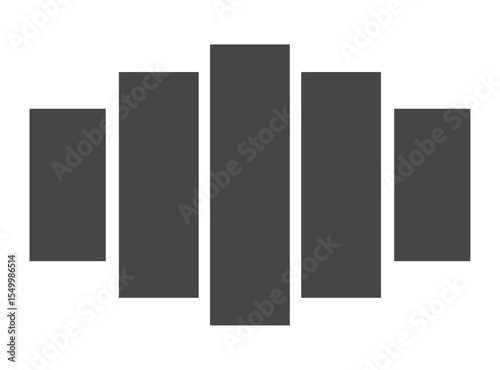 Empty geometric photo collage grid rectangle template shape. Modern tiles pattern mosaic for portfolio presentation. Background and photo album for wall mood board.	