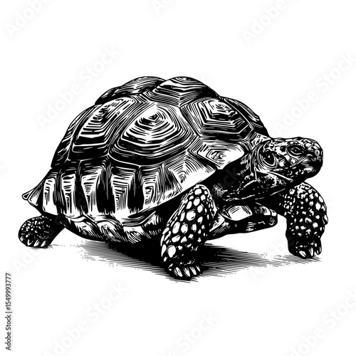 a black and white illustration of a turtle black, drawing, illustration, turtle , Generative art.