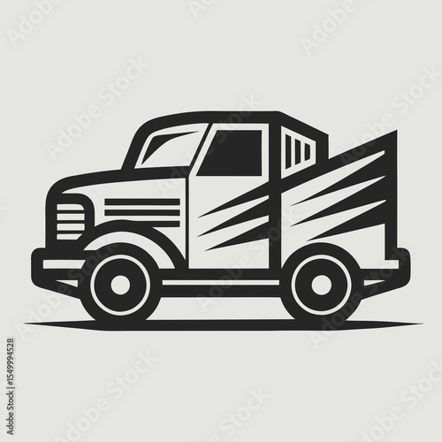 Premium trucking company ready made logo. 18 wheeler semi truck logo vector. Best for trucking and freight related industry