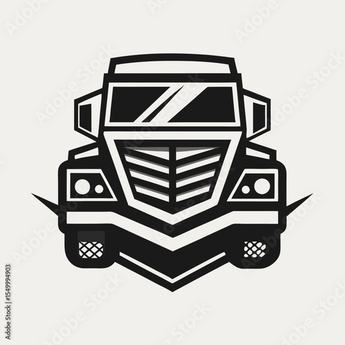 Premium trucking company ready made logo. 18 wheeler semi truck logo vector. Best for trucking and freight related industry