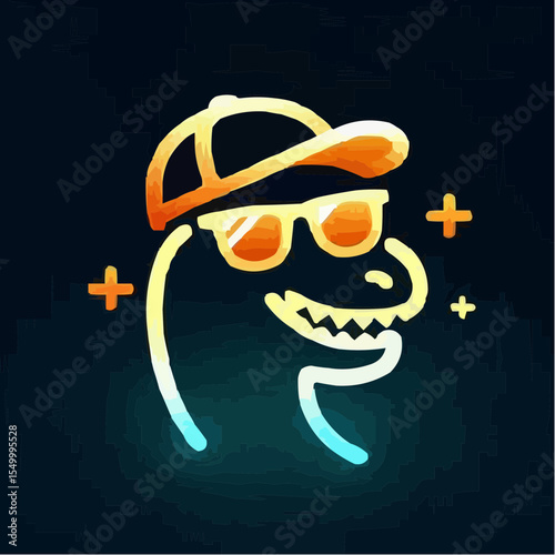 
digital art of a cool dinosaur 42