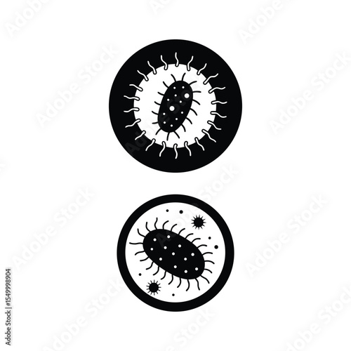Bacteria Microorganism Illustration  