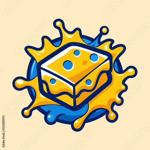 Dairy products and milk icons of bottle and butter, sour cream and curd, cheese, yogurt or kefir in pitcher, cottage cheese and fresh cream in bowl for milk shop, store or market