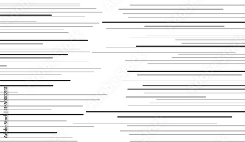 Comics motion effect. Vector speed lines illustration stock illustration