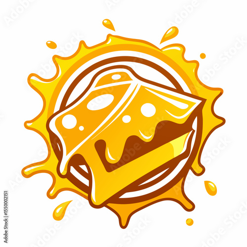 Dairy products and milk icons of bottle and butter, sour cream and curd, cheese, yogurt or kefir in pitcher, cottage cheese and fresh cream in bowl for milk shop, store or market