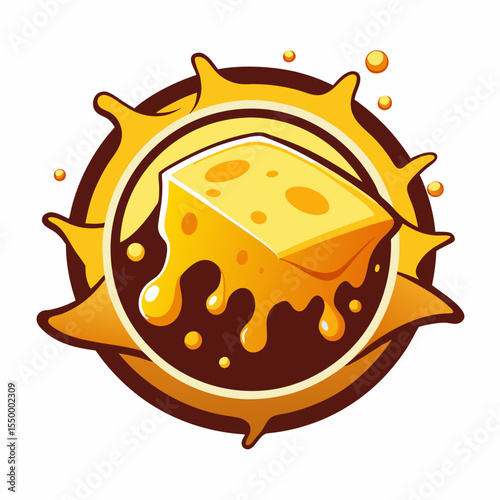 Dairy products and milk icons of bottle and butter, sour cream and curd, cheese, yogurt or kefir in pitcher, cottage cheese and fresh cream in bowl for milk shop, store or market