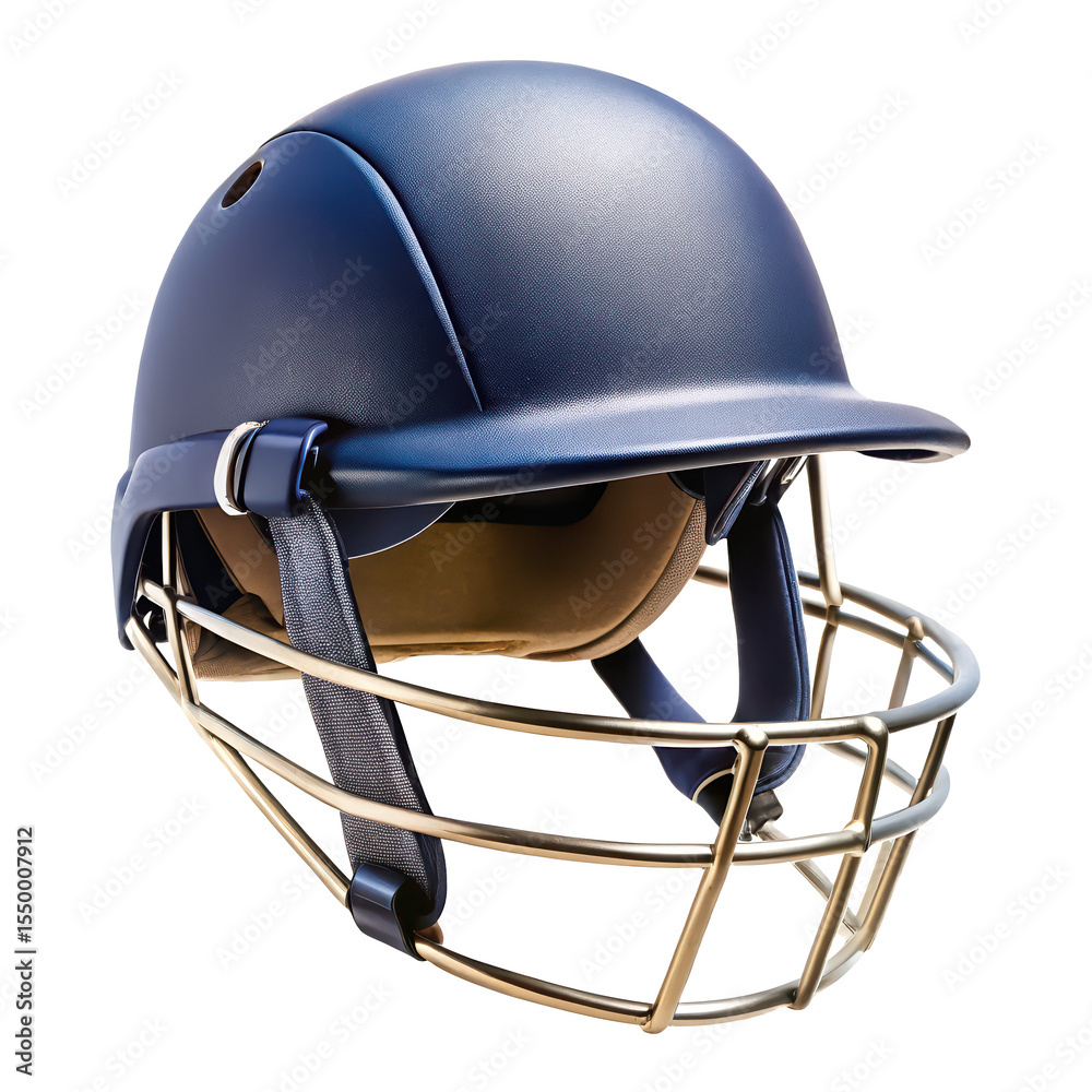 Fototapeta premium cricket helmet png steel cricket helmet png protective batting helmet png sports headgear png transparent background image