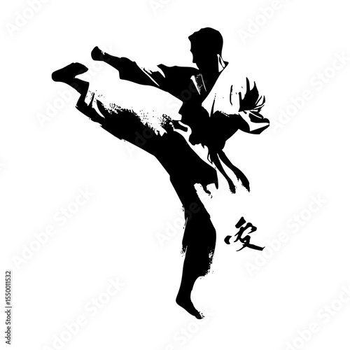 a black and white drawing of a jockey riding a horse black, dog, drawing, horse, jockey, jump, man, ride, silhouette , Generative art.