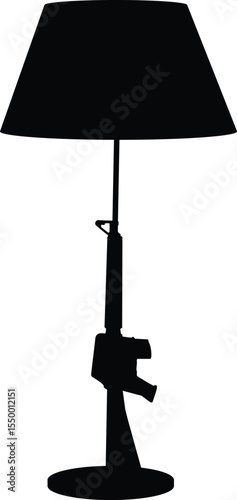 Elegant classical furniture silhouettes for interior design and decor