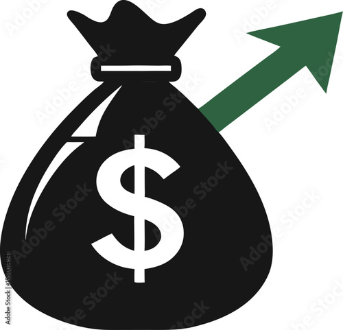 bag with dollar
