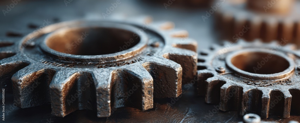 The intricately designed gears showcasing the beauty of mechanical engineering. The intricately designed gears showcasing the beauty of mechanical engineering.
