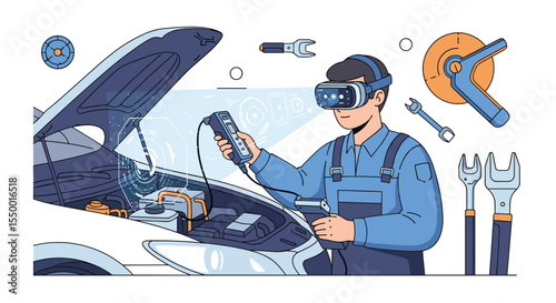 Virtual Reality in Car Repair and Maintenance Technology Benefits