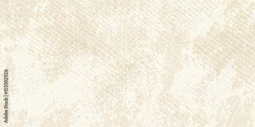 Ecru gradient with texture of eggshell. Pastel light beige background, modern dotted vector design, paper texture modern arts dot