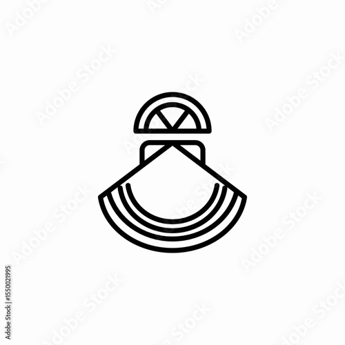 data network analysis icon sign vector