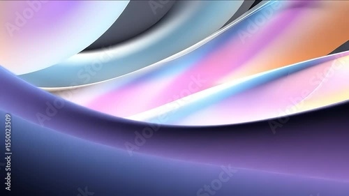 Abstract flowing lines design