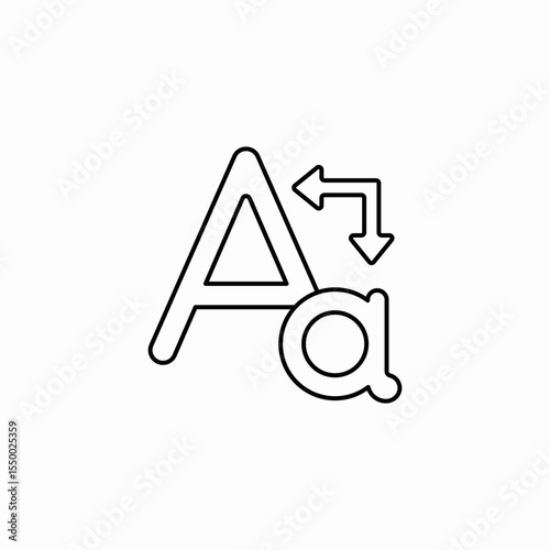 language translation change icon sign vector