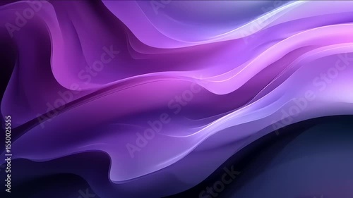 Abstract purple and violet wavy design
