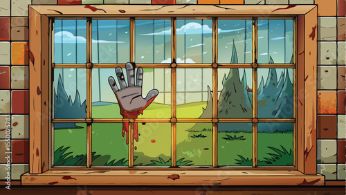 the window of the prison