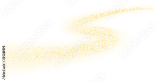 Tanabata Festival Milky Way galaxy, little stars, isolated on transparent background. Flat vector illustration. Abstract geometric design. Traditional Japanese holiday, space element, clip art