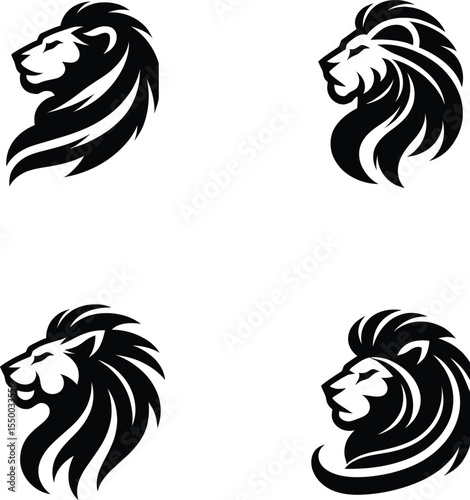 Lion Logo Design Symbol of Strength and Majesty