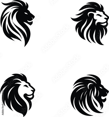 Lion Logo Design Symbol of Strength and Majesty