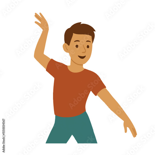 dancer profession vector icon on white background
Vector man profession on white background
