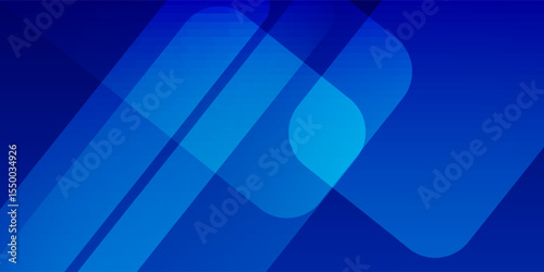 Abstract gradient banner background. Blue slash shape.Modern memphis. Vector eps 10