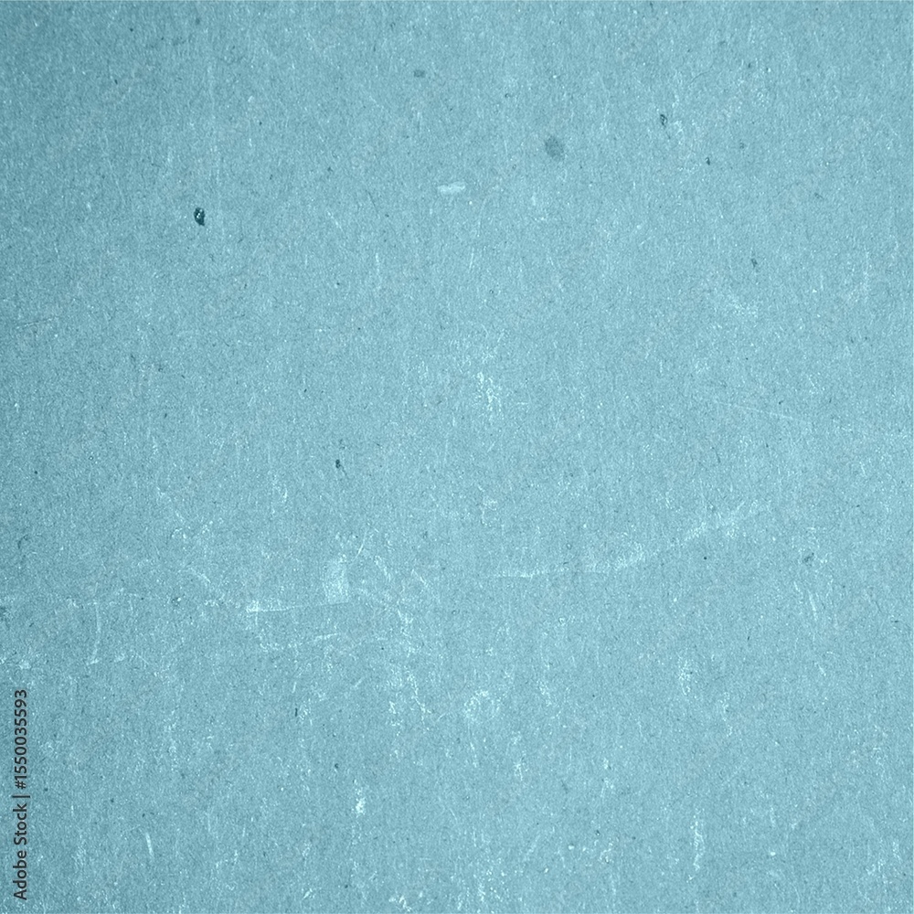 Fototapeta premium Light blue vintage paper texture with subtle scratches, natural grain, and soft distressed details. Ideal for retro designs, scrapbooking, posters, packaging, and digital art projects.