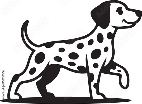 Dog Silhouette vector illustration