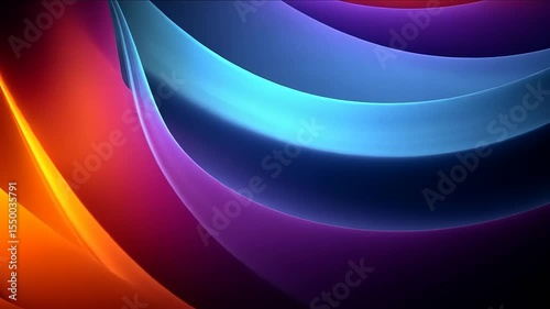 Abstract dynamic color design