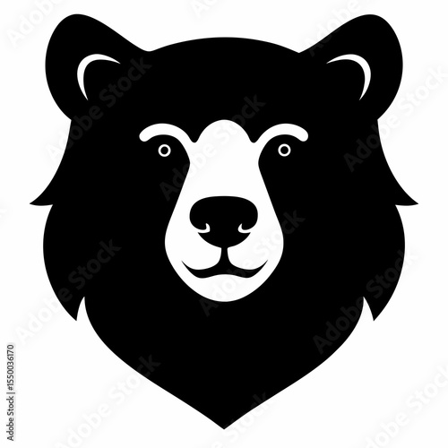 panda face vector