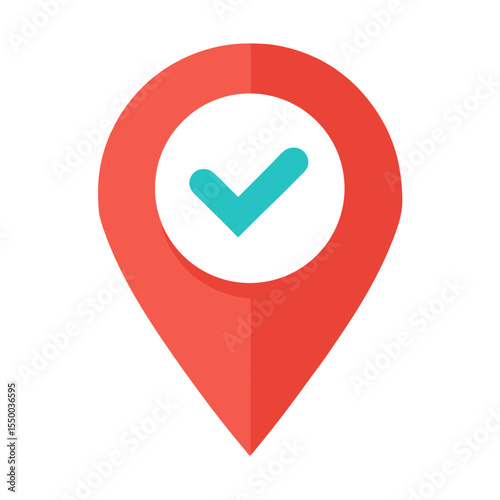 red check mark