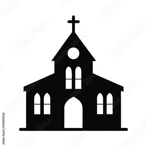 church icon vector illustration