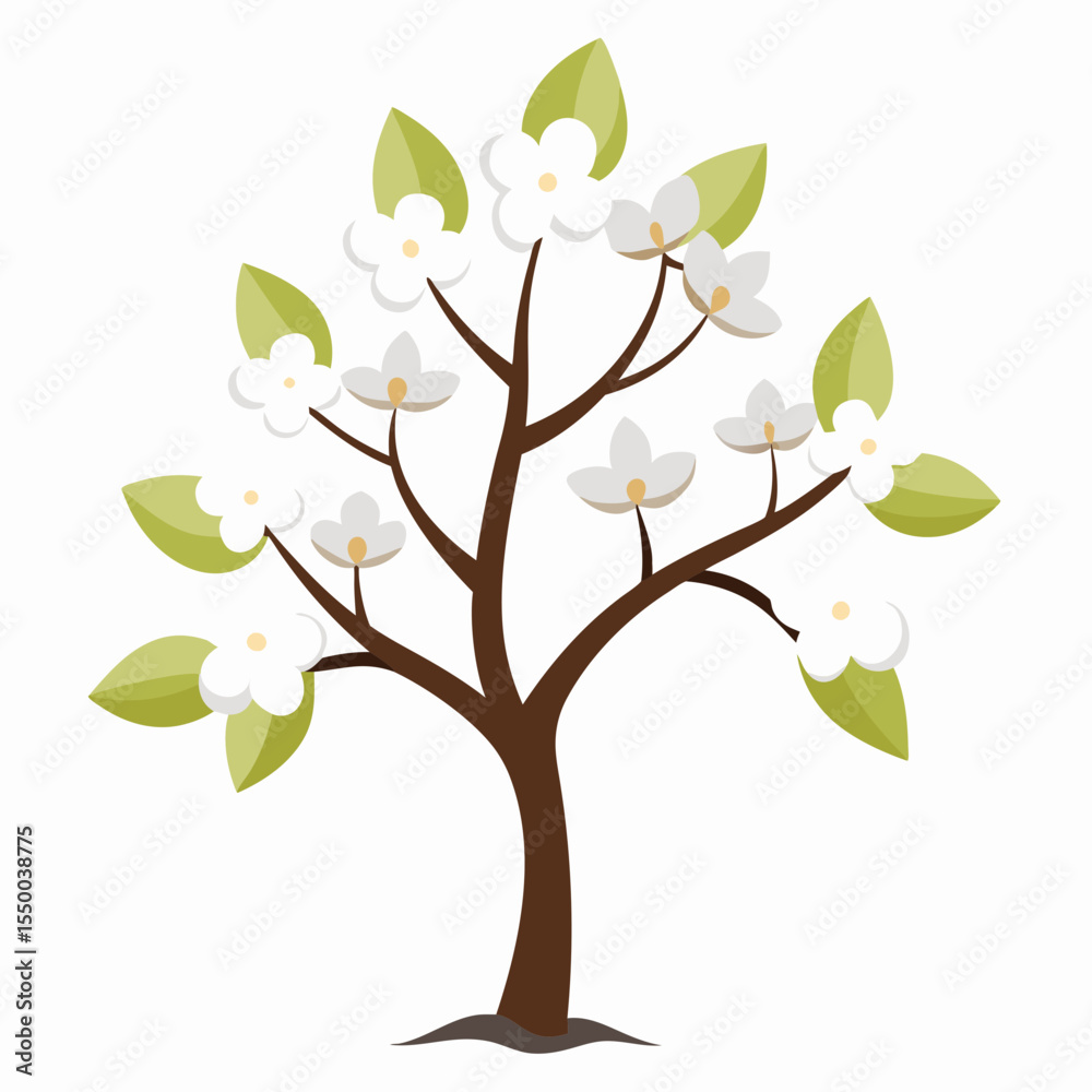 Obraz premium Modern Custard Apple Design Element