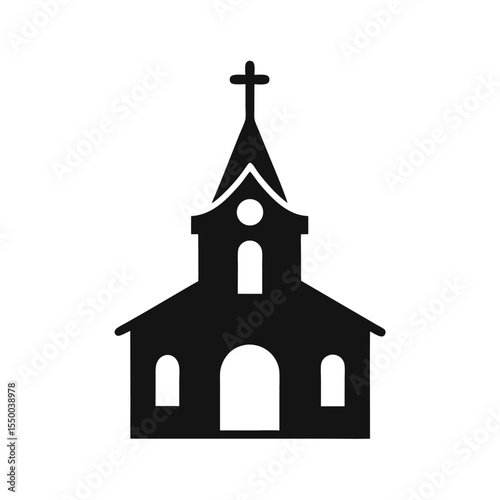 church icon vector illustration